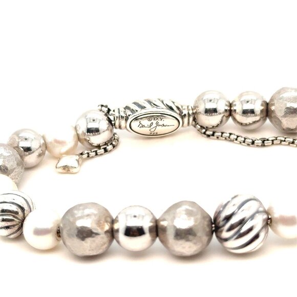 D.Y. 925 Elements Beads Pearl Bolo Bracelet - Picture 4 of 8